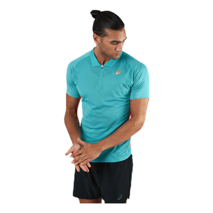 Tennis Polo Shirt Blue