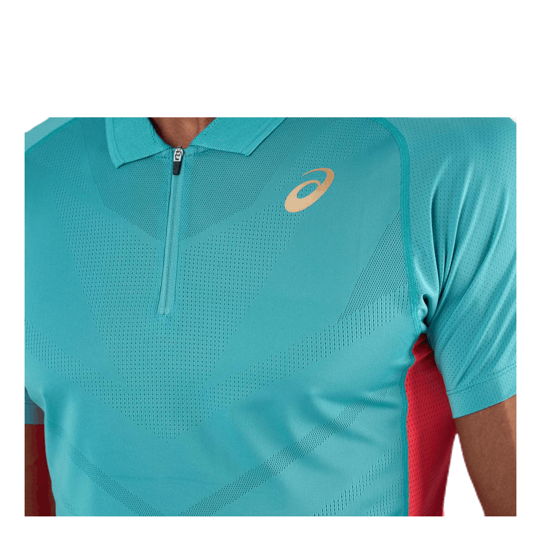 Tennis Polo Shirt Blue