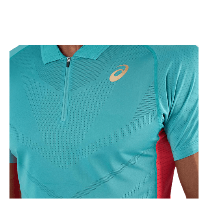 Tennis Polo Shirt Blue