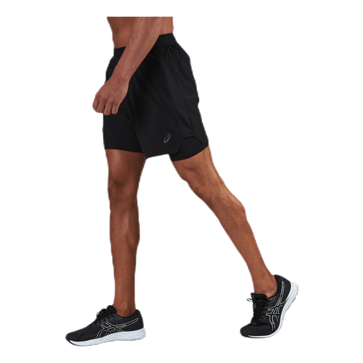 Road 2-N-1 7In Short Black