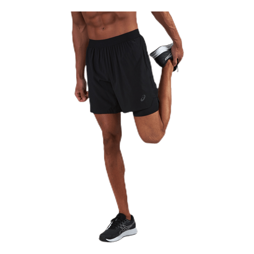 Road 2-N-1 7In Short Black