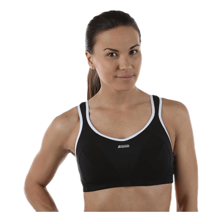 Active MultiSports Support Bra White/Black