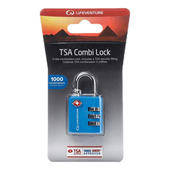 TSA Combi Lock Blue