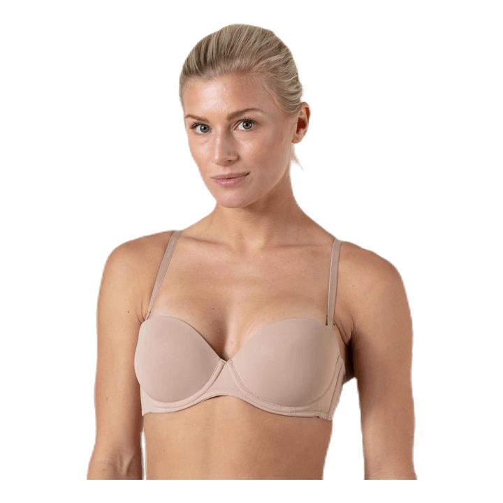 Strapless Push Up Beige