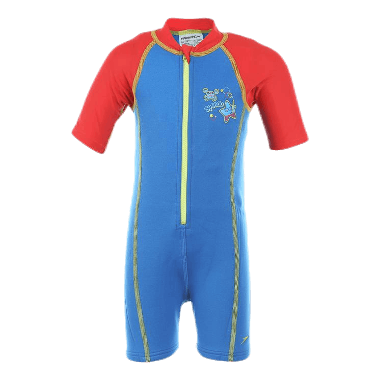 Sea Squad Hot Tot Suit Blue/Red