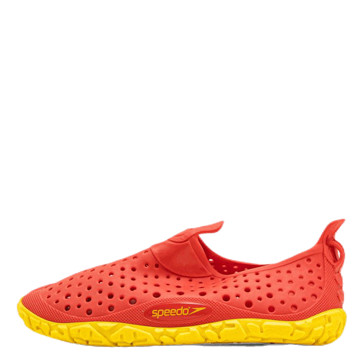 Speedo Jelly Junior Yellow Red Sportamore