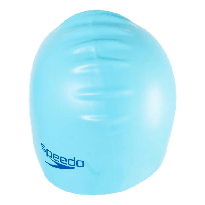 Speedo Silicon Moulded Cap Junior Blue