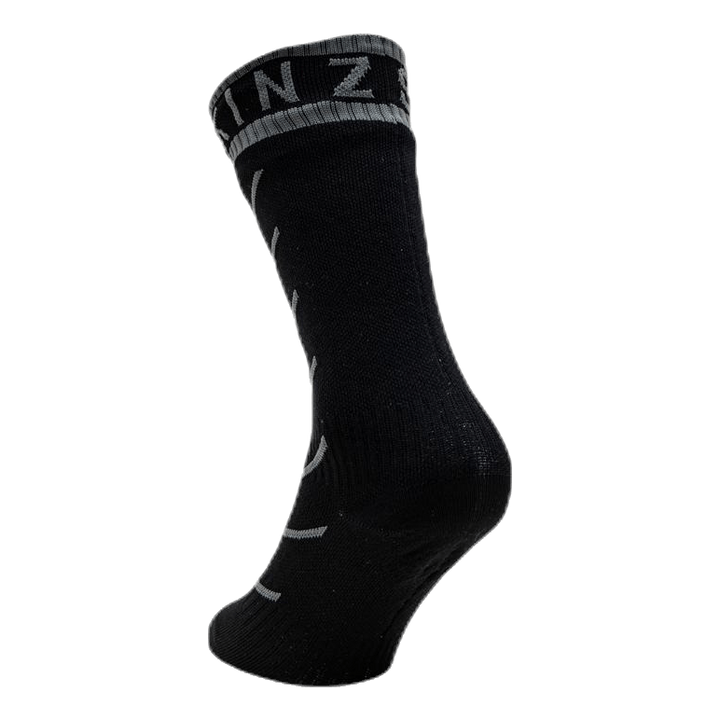 Warm Weather Mid Sock Hydrostop Black/Grey