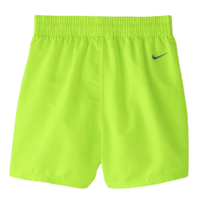 4" Volley Short Logo Solid Youth Grey/Yellow