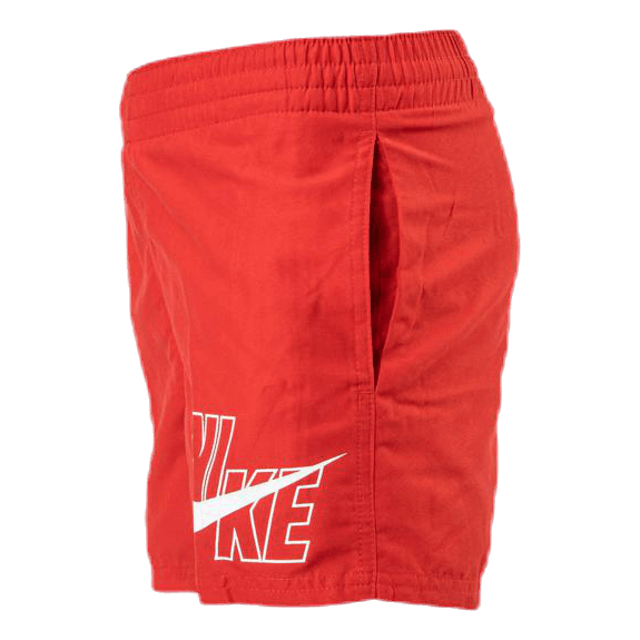 4" Volly Short Junior Red