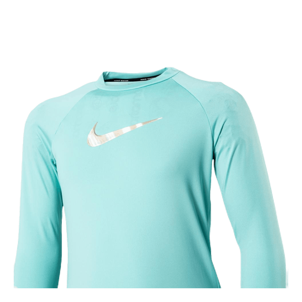 Nike Swim Long Sleeve Hydroguard Junior Green Sportamore