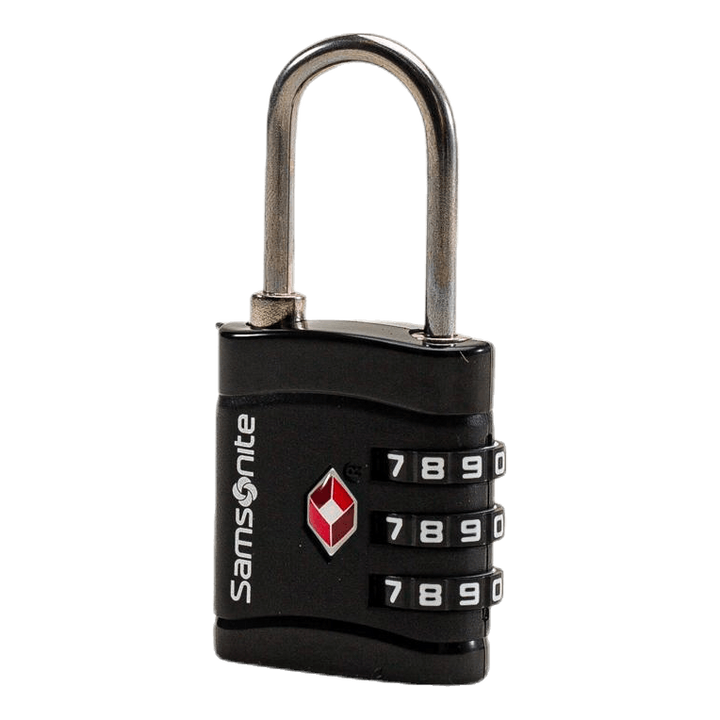 Combi Lock 3 Dial TSA X2 Black