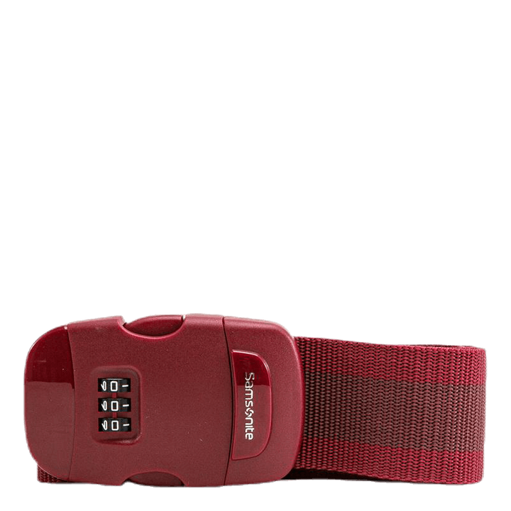 Luggage Strap Lock Red