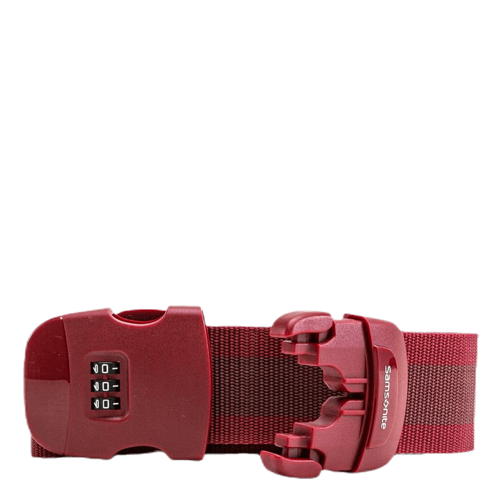 Luggage Strap Lock Red