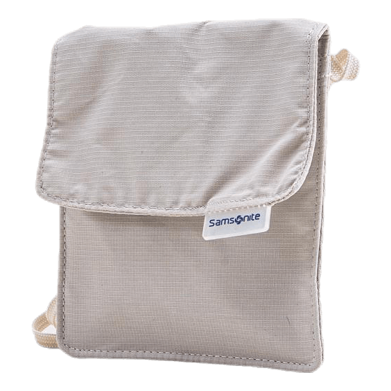 RFID Neck Pouch Grey