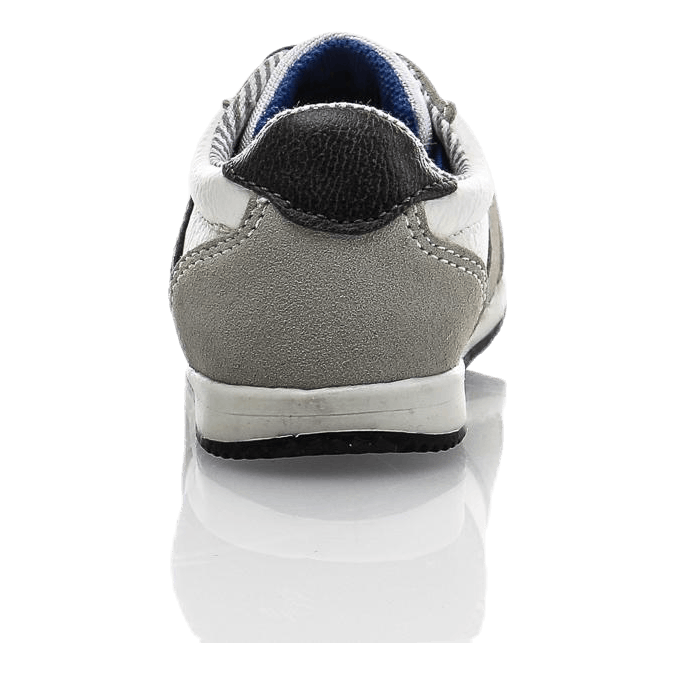 Baby Low Sneakers White/Grey