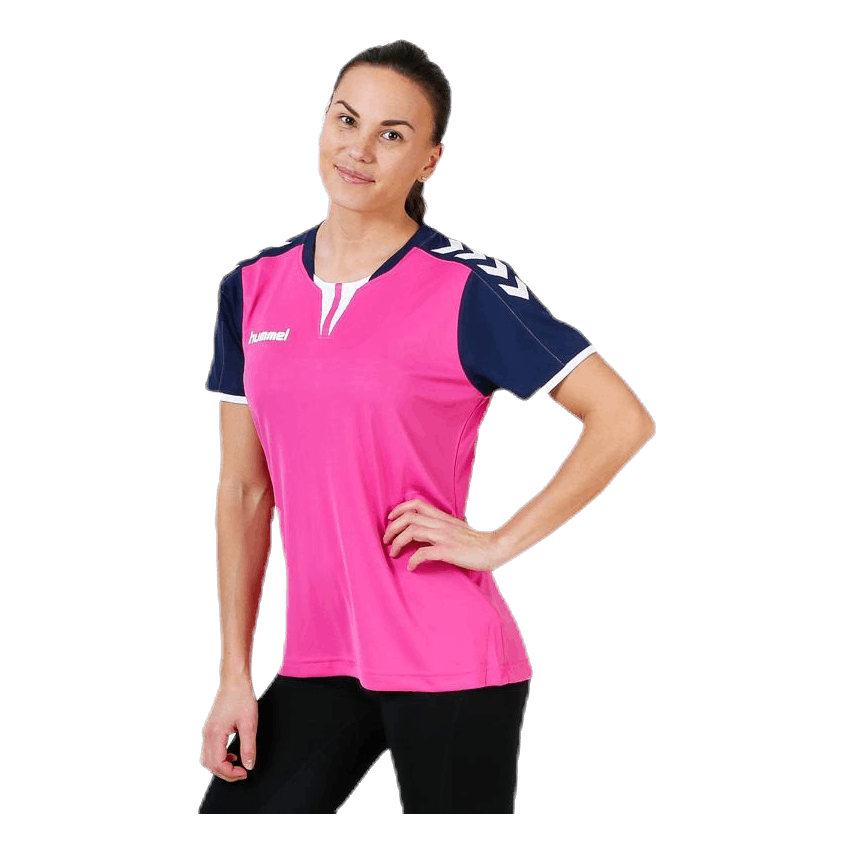 Core SS Jersey Pink/Blue