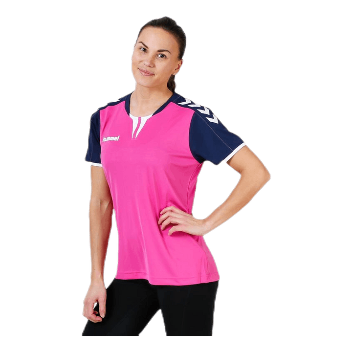 Core SS Jersey Pink/Blue