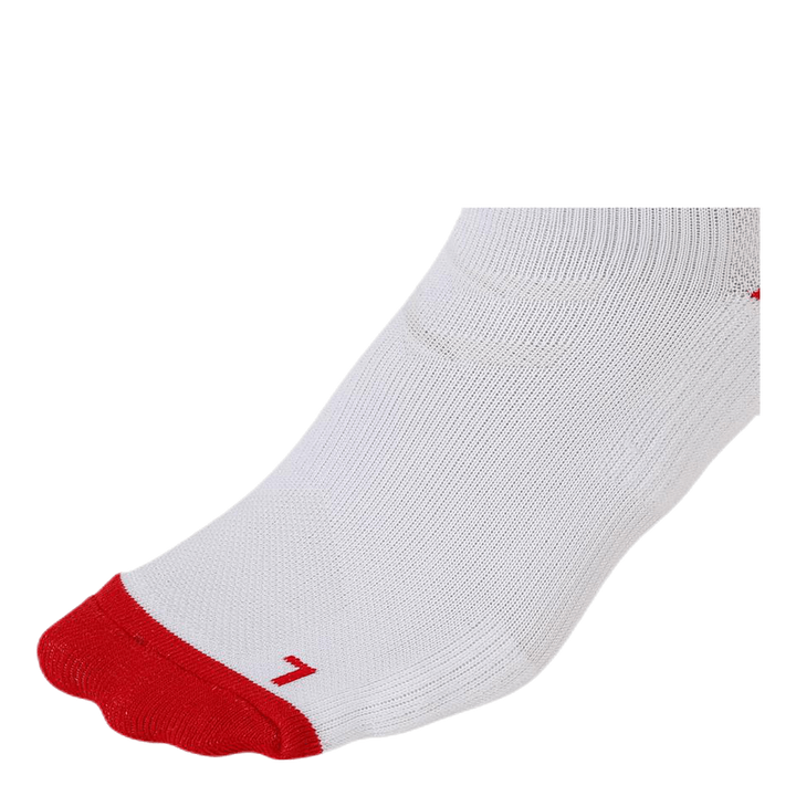 Elite Indoor Sock Low White/Red