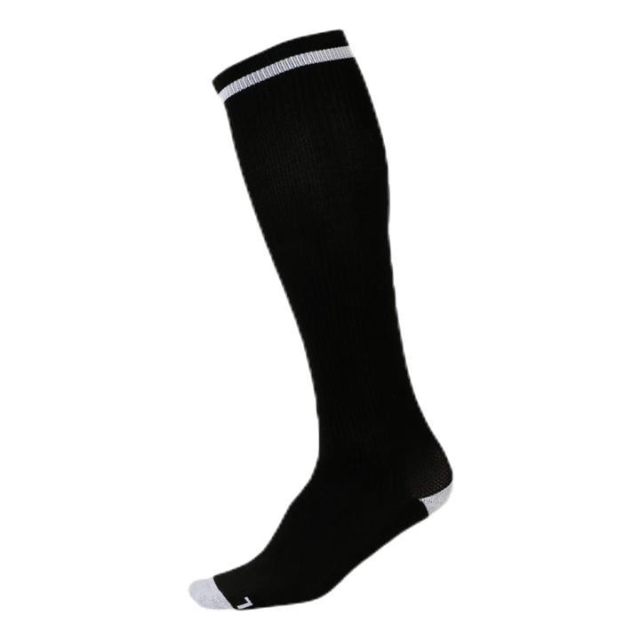 Elite Indoor Sock High White/Black