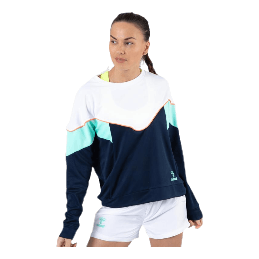 Studio Sweatshirt Blue/White