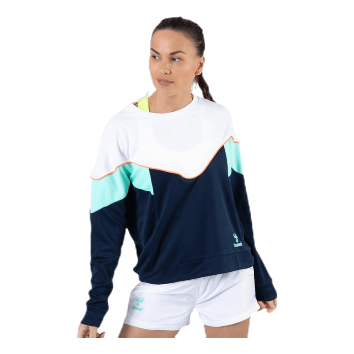 Studio Sweatshirt Blue/White