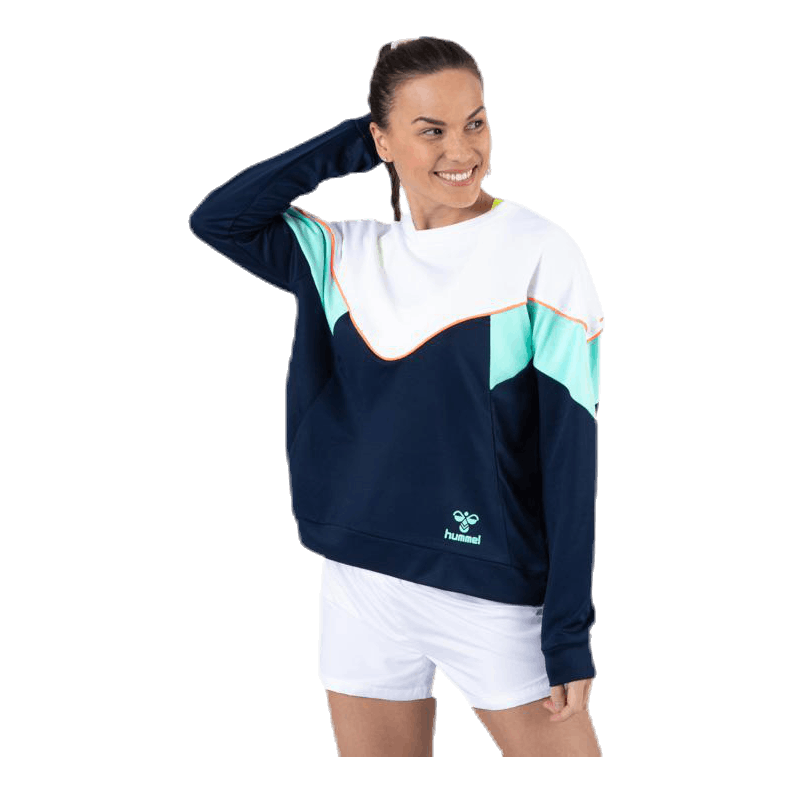 Studio Sweatshirt Blue/White