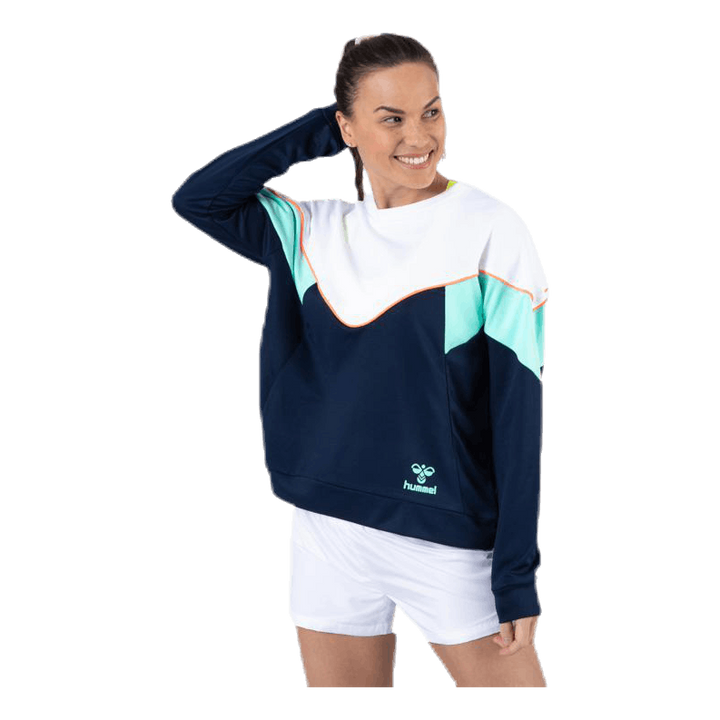Studio Sweatshirt Blue/White