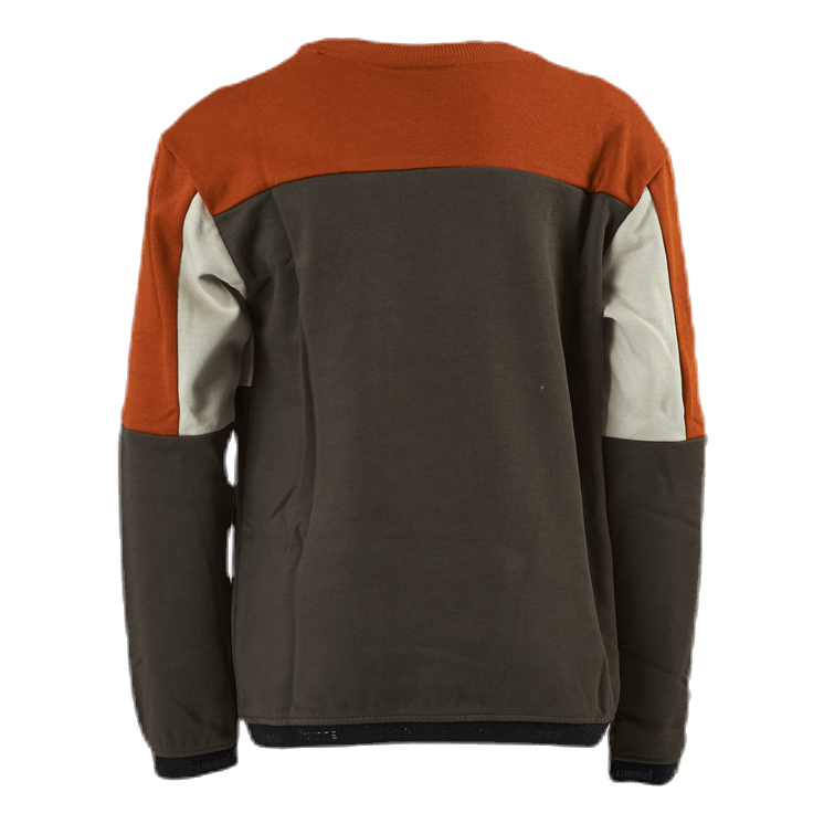 Junior Sander Sweatshirt Orange/Green