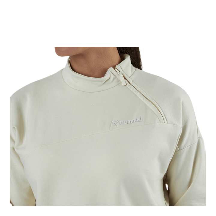 Flew Short Sweatshirt White/Grey