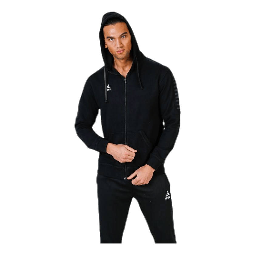 Zip Hoodie Torino Black