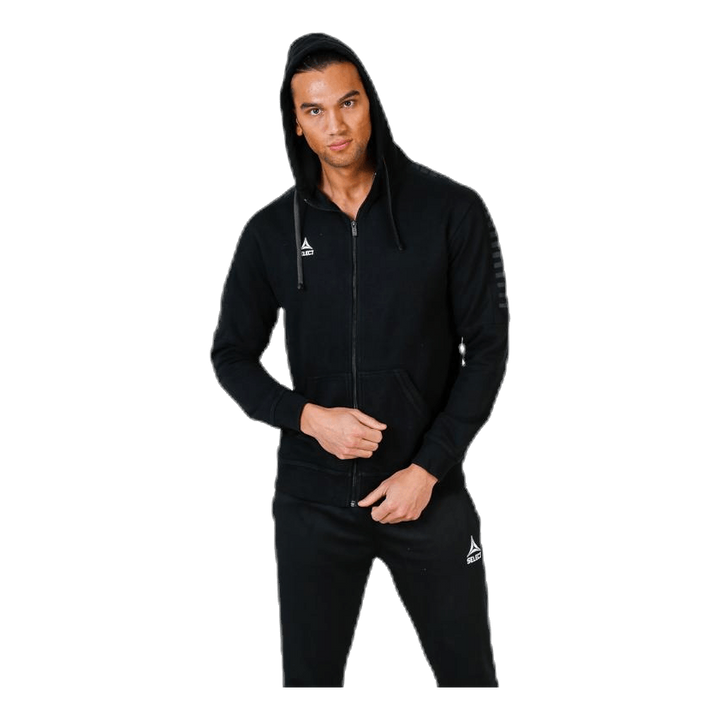 Zip Hoodie Torino Black