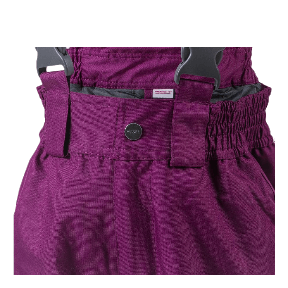 Claire Solid Overall Purple