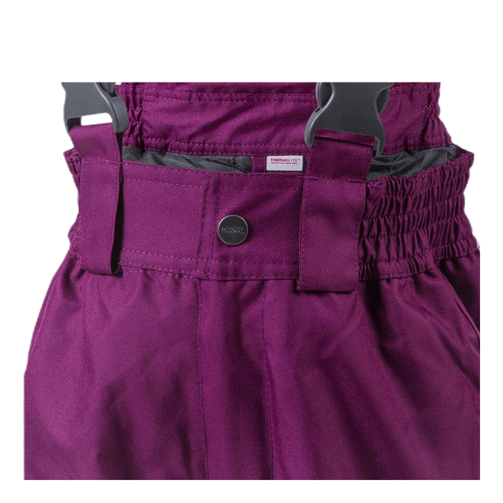 Claire Solid Overall Purple