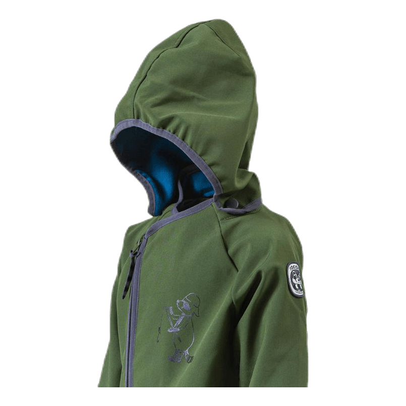 Mikkel Softshell Suit Green