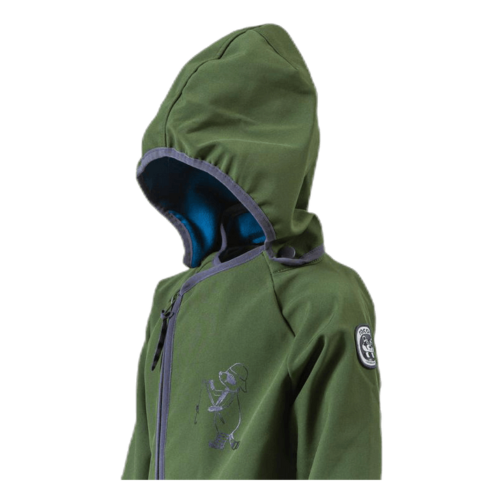 Mikkel Softshell Suit Green