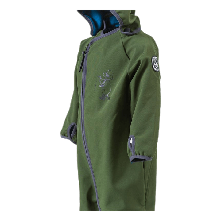 Mikkel Softshell Suit Green