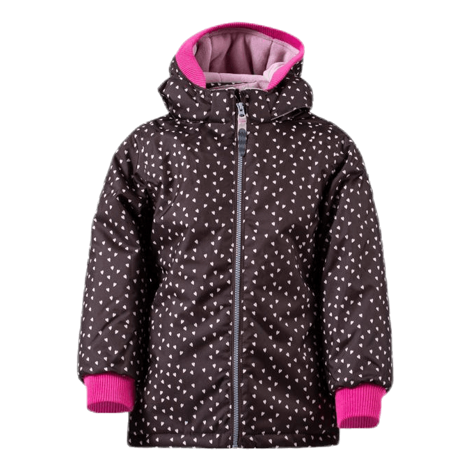 Britta Heart Jacket Brown