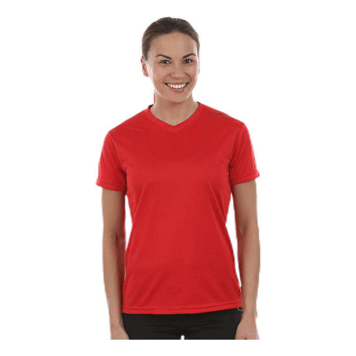 W Base Cool T-Shirt Red