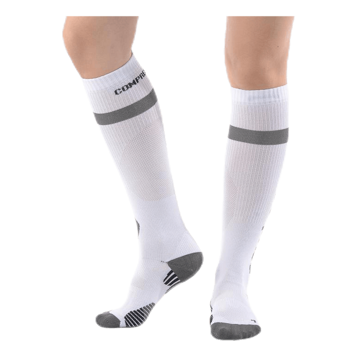 Compression Sock  White