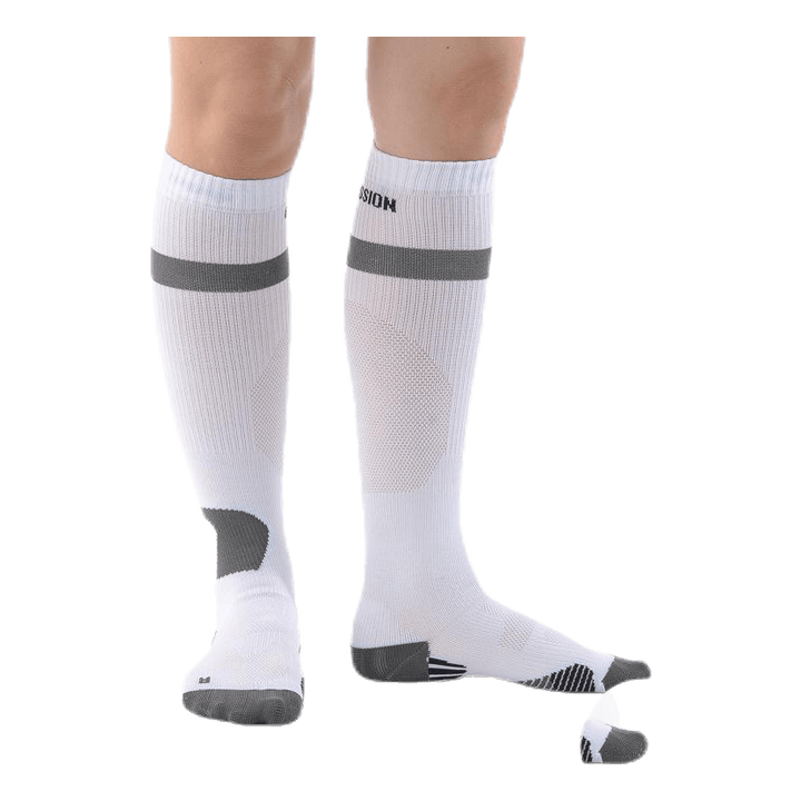 Compression Sock  White