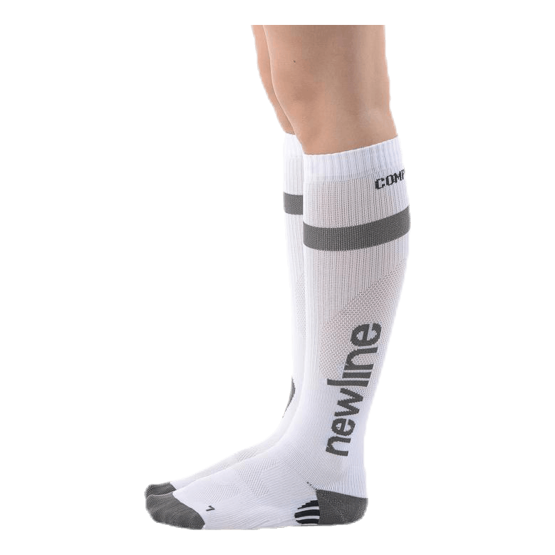 Compression Sock  White