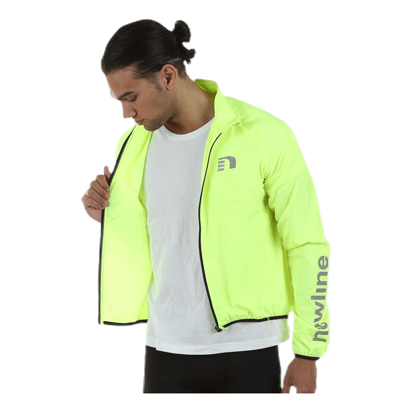 Bike Windbreaker Jacket Yellow