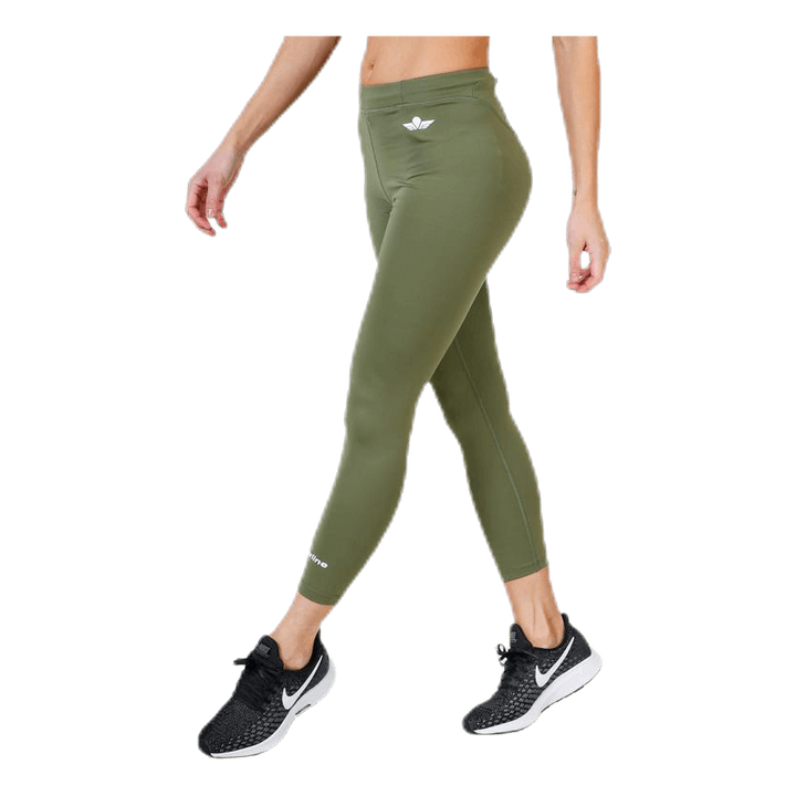 Black 7/8 Tights Green