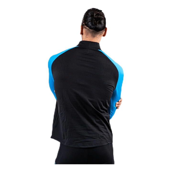 Warm Zip Shirt Blue/Black