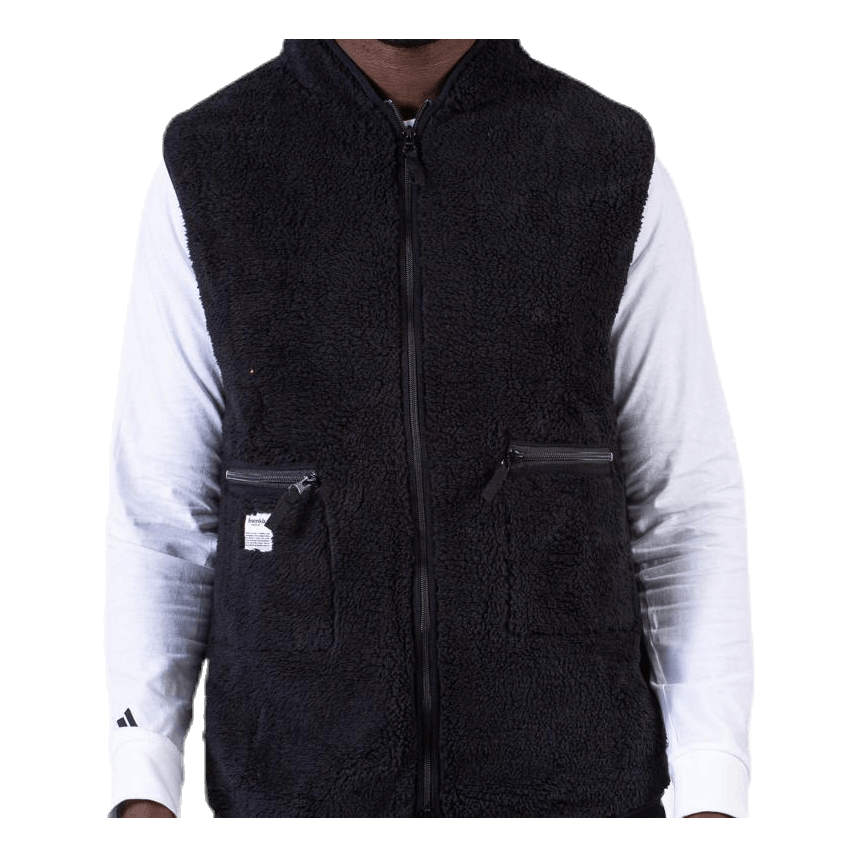 Fleece Vest Black