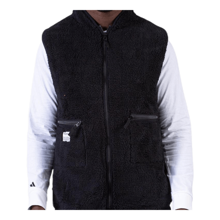 Fleece Vest Black