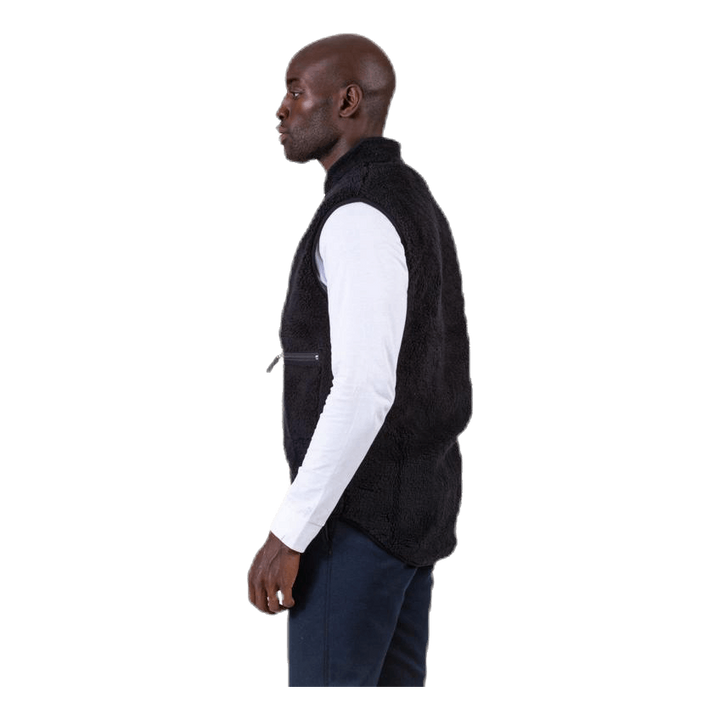 Fleece Vest Black