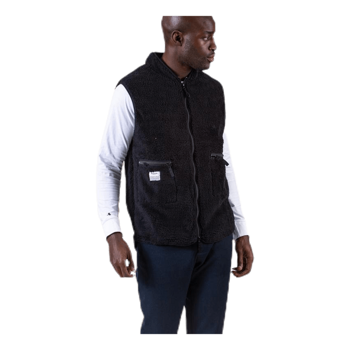 Fleece Vest Black