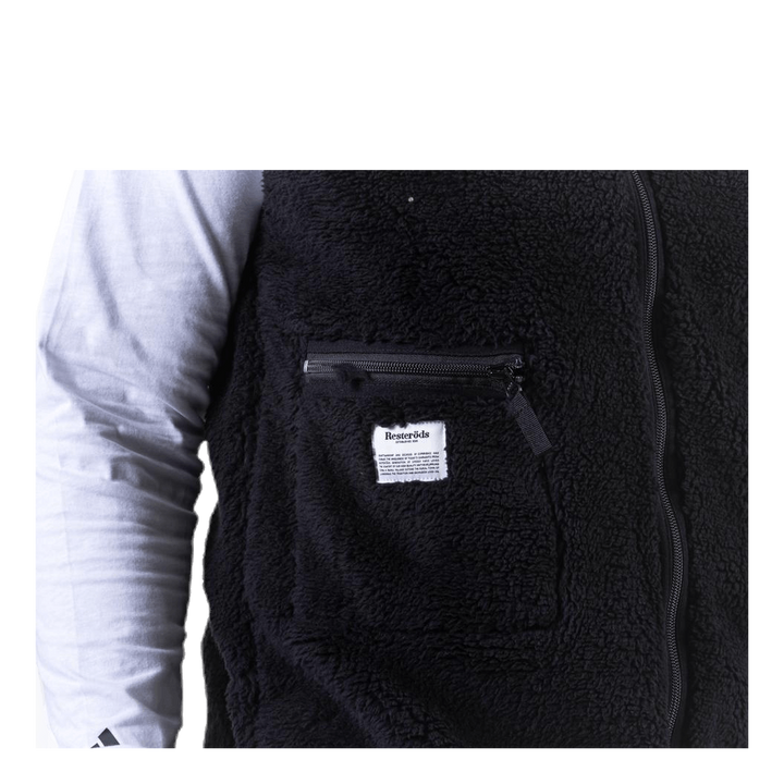 Fleece Vest Black